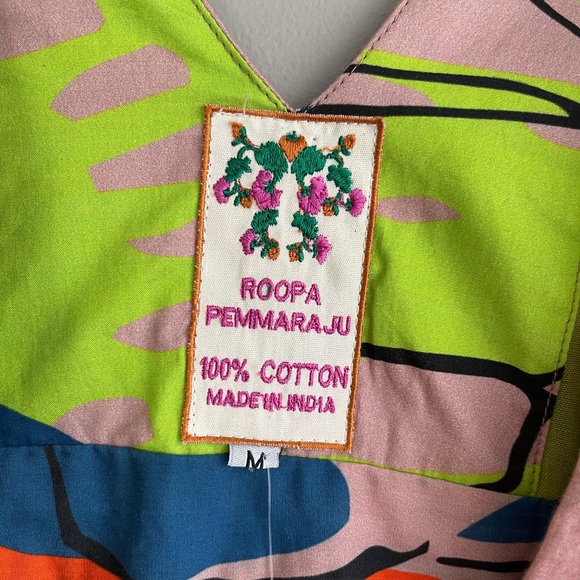 Roopa Pemmaraju Nerida Midi Dress - Anthropologie - Picture 7 of 14